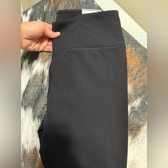 NWT- Tek Gear High-Rise Black Leggings- SZ L - Picture 2 of 6